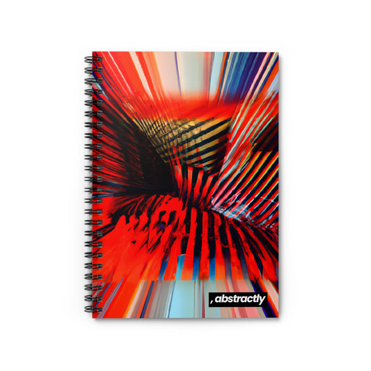 Oliver Maddox - Air Resistance Force, Abstractly - Spiral Notebook