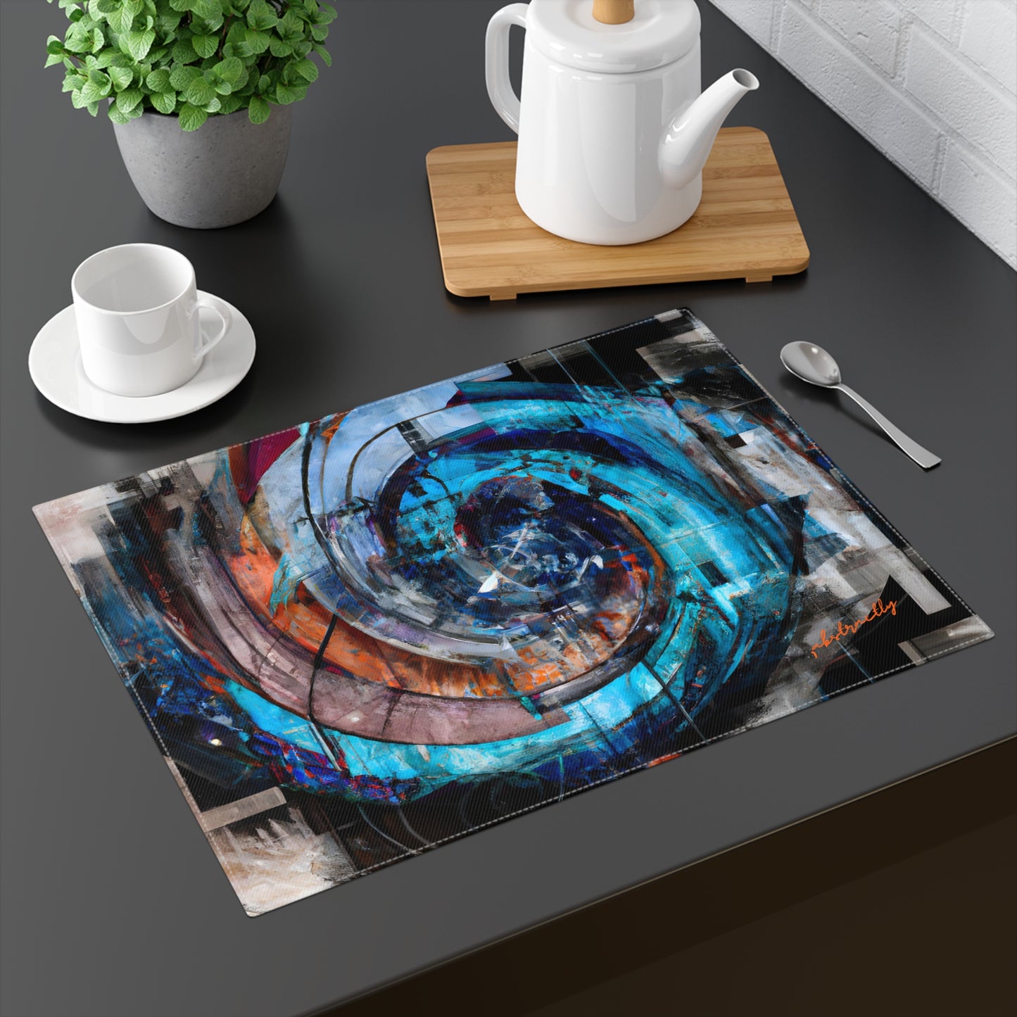 Rose Strauss - Gravity Force, Abstractly - Placemat