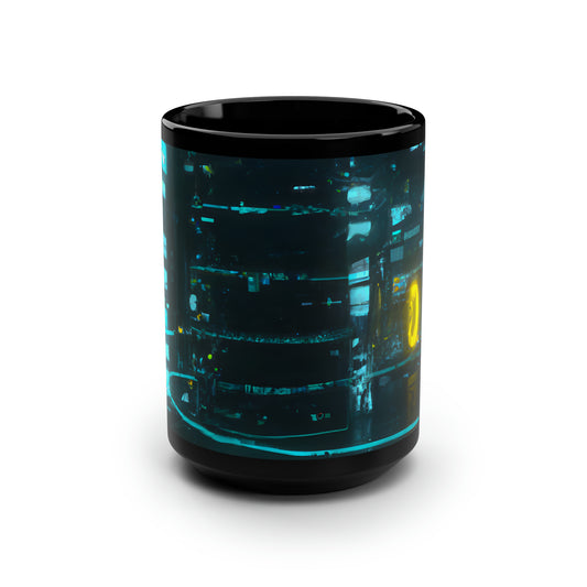 Valor Peak - Liability, Abstractly - Black Ceramic Mug 15oz