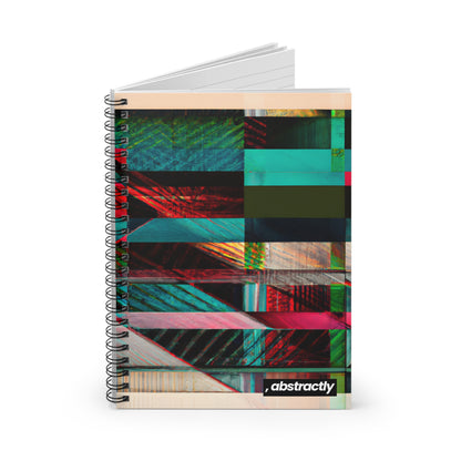 Adrian Goddard - Applied Force, Abstractly - Spiral Notebook