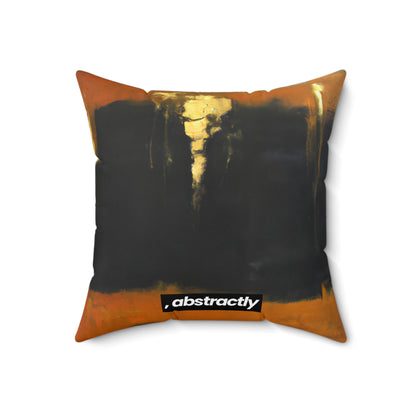 Quantum Trilithium Crystal - Chromium, Abstractly - Faux Suede Throw Pillow