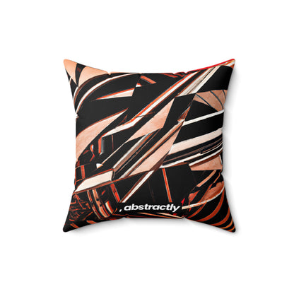 Julian Richter - Normal Force, Abstractly - Faux Suede Throw Pillow