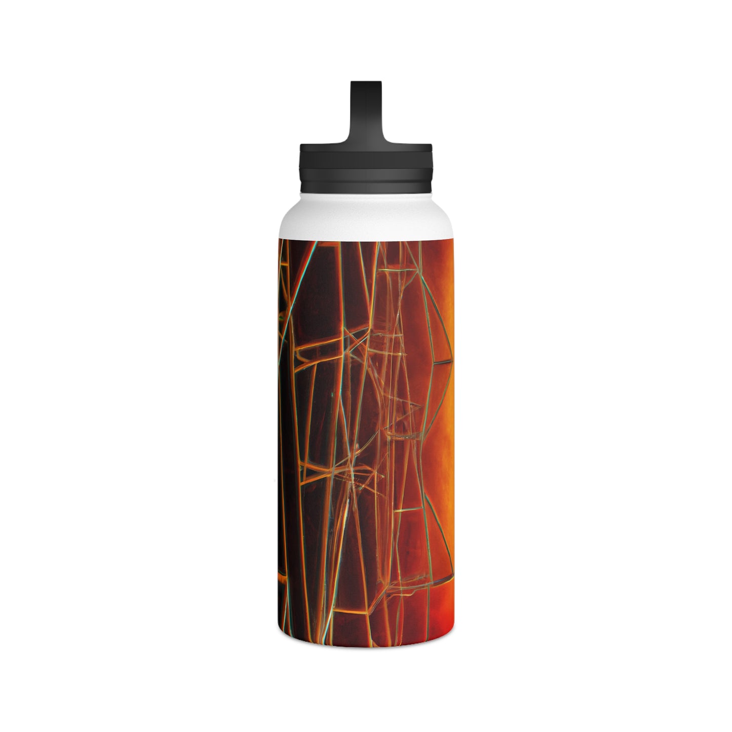 Alec Richardson - Tension Force, Abstractly - Stainless Steel Water Bottle