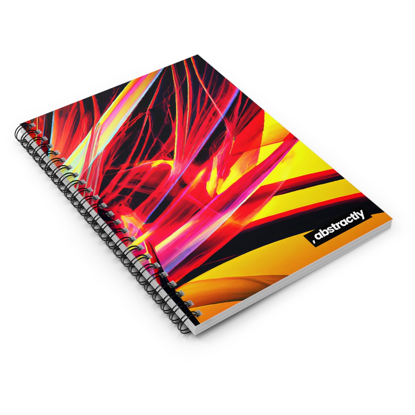 Vera Whitmore - Electromagnetic Force, Abstractly - Spiral Notebook