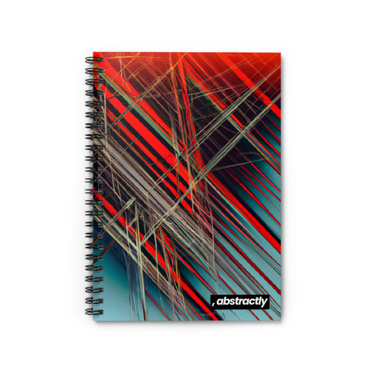 Vivian Bernstein - Air Resistance Force, Abstractly - Spiral Notebook