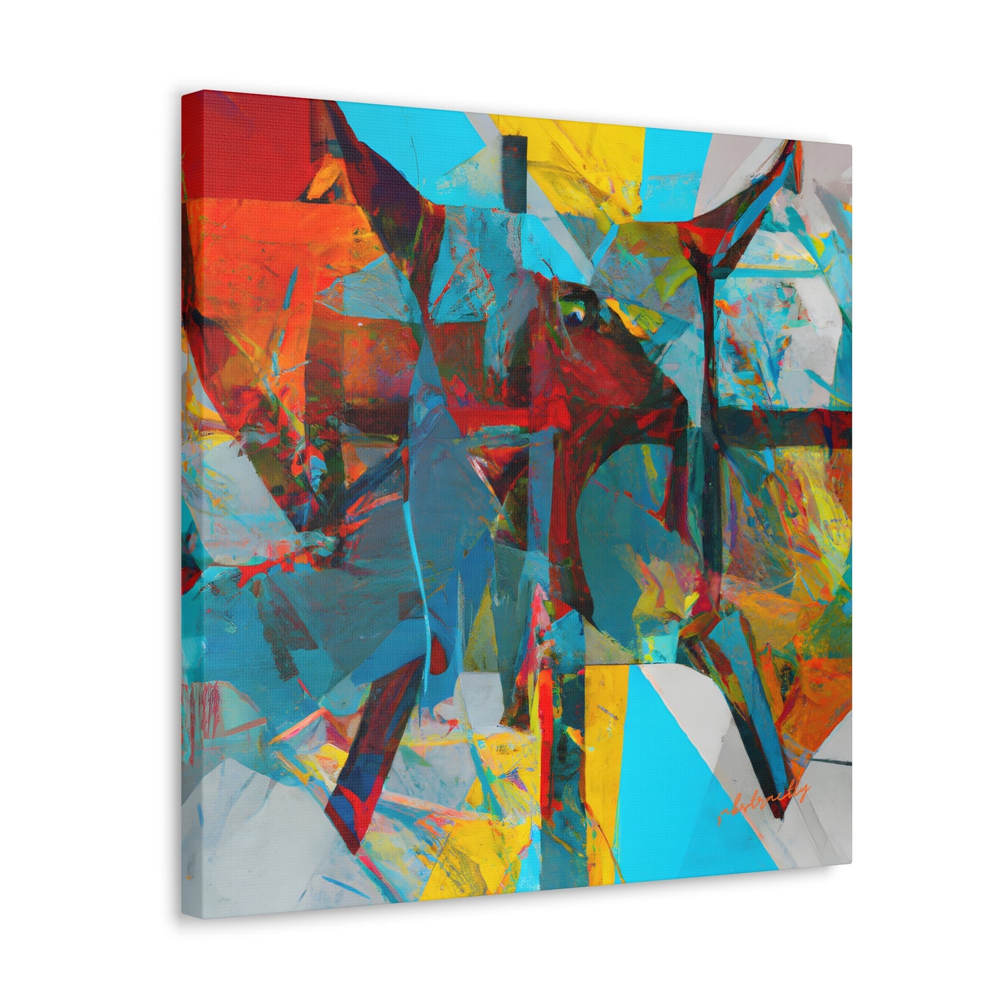 Roy Rosenberg - Strong Force, Abstractly - Canvas