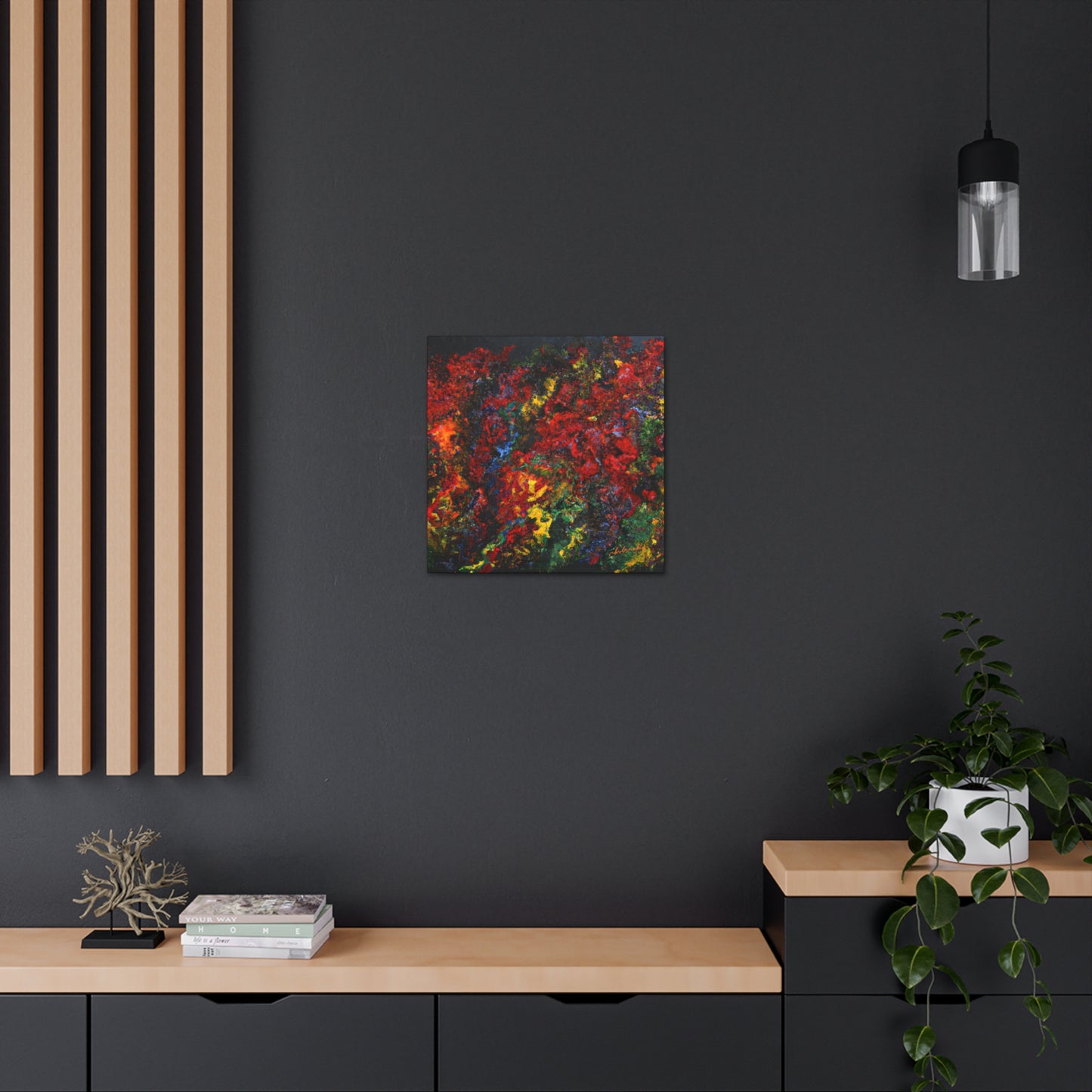 Frostfire Neonium - Chemistry, Abstractly - Canvas