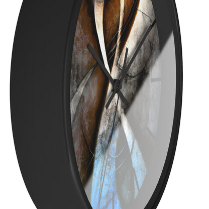 Theodore Calhoun - Spring Force, Abstractly - Wall Clock