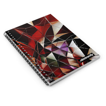 Oscar Klein - Tension Force, Abstractly - Spiral Notebook