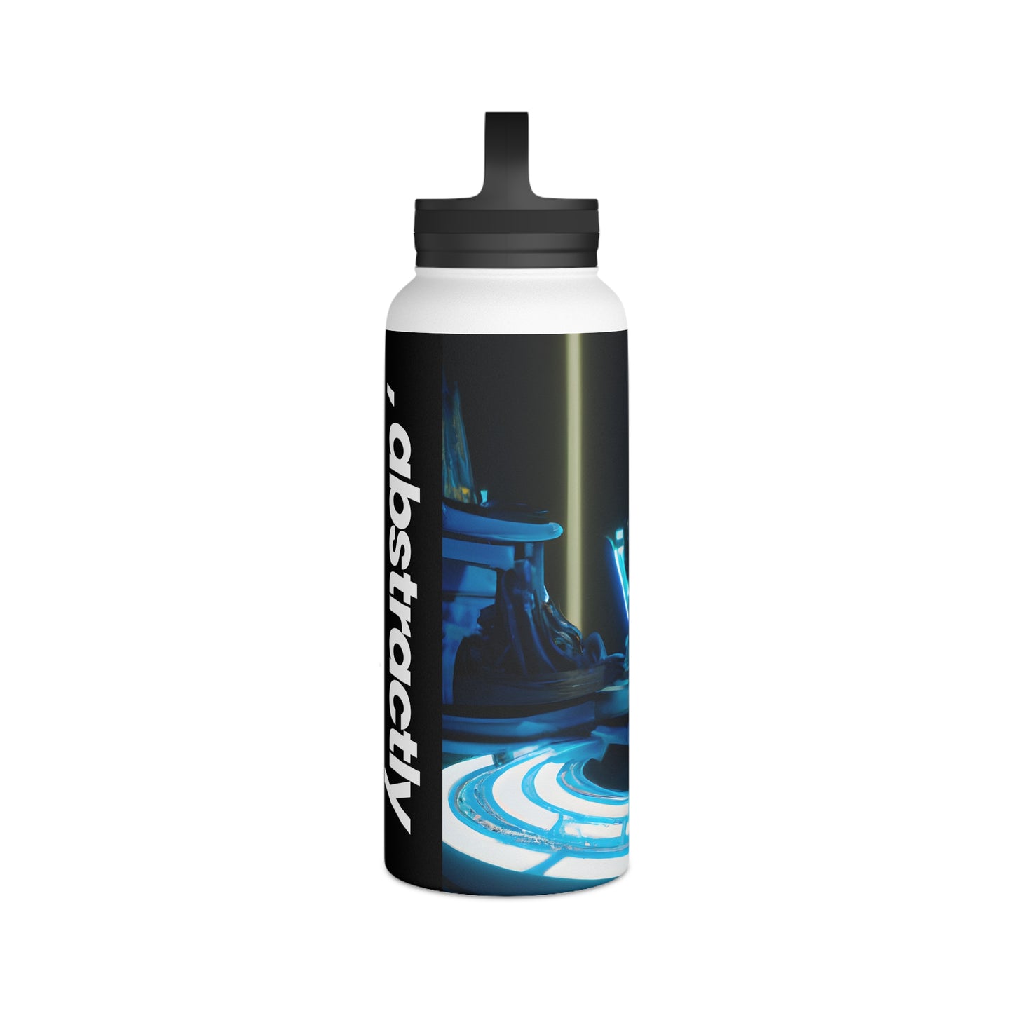 Vertex Financial - Asset, Abstractly - Stainless Steel Water Bottle