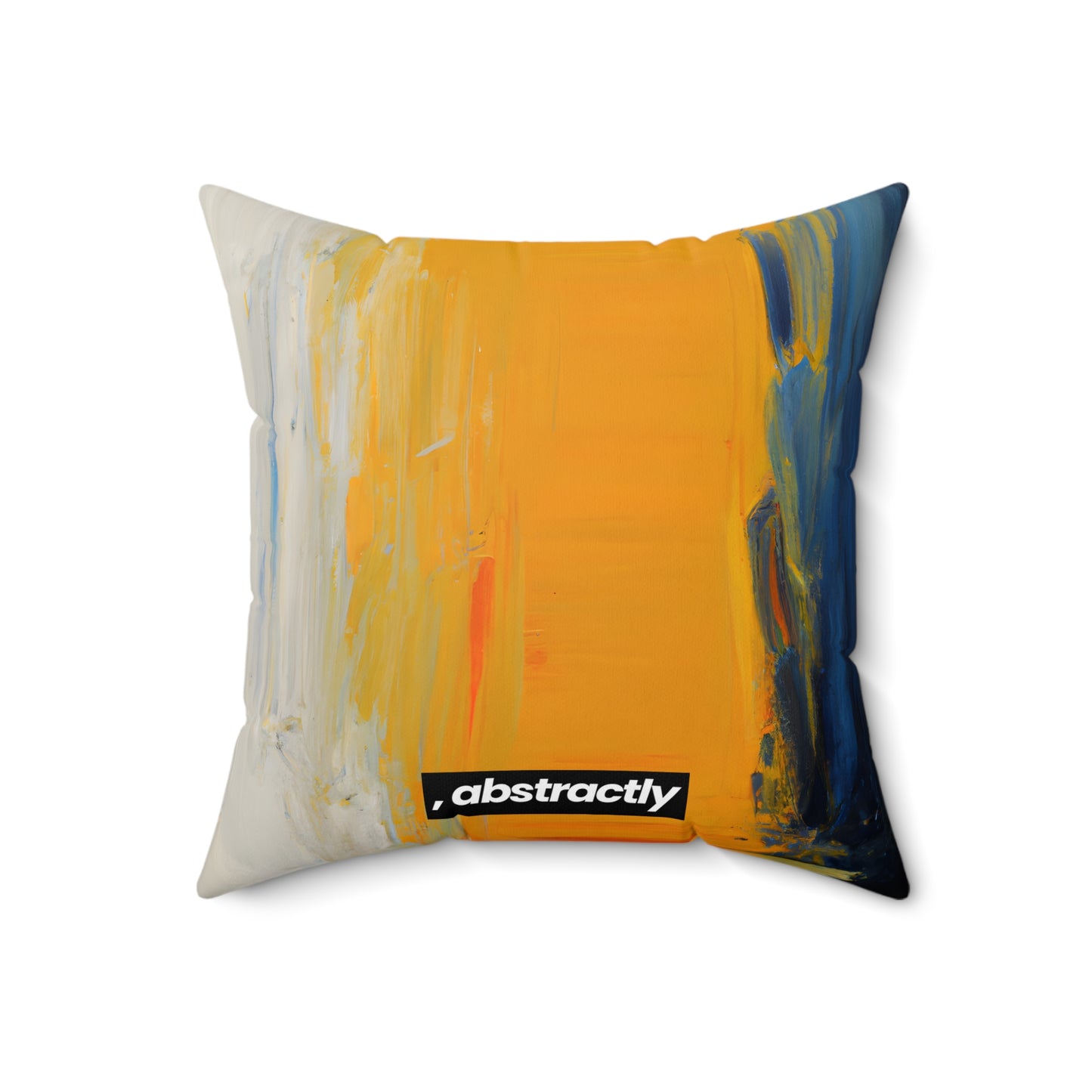 Pixeo Compound - Scandium, Abstractly - Faux Suede Throw Pillow