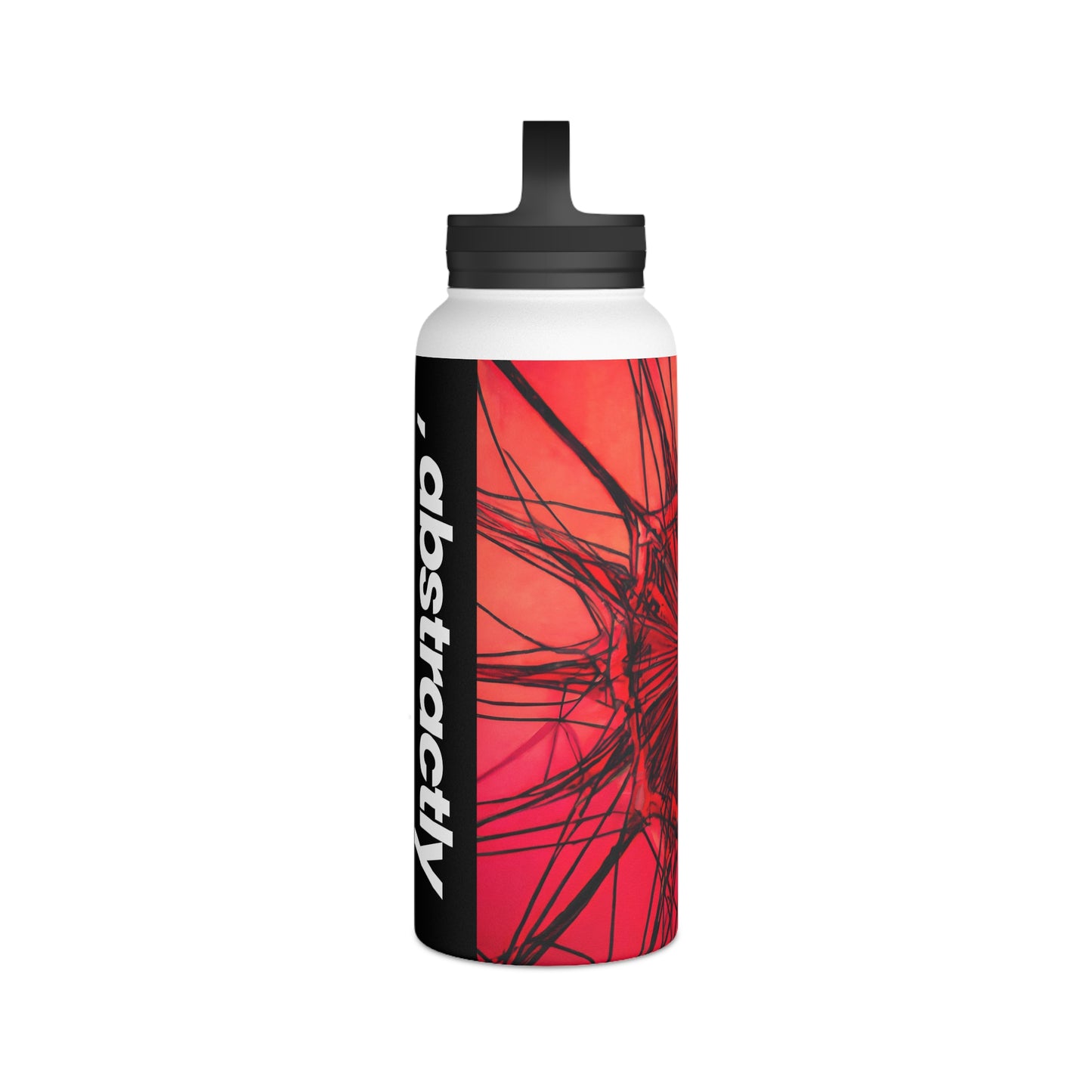 Elizabeth Rutherford - Magnetic Force, Abstractly - Stainless Steel Water Bottle