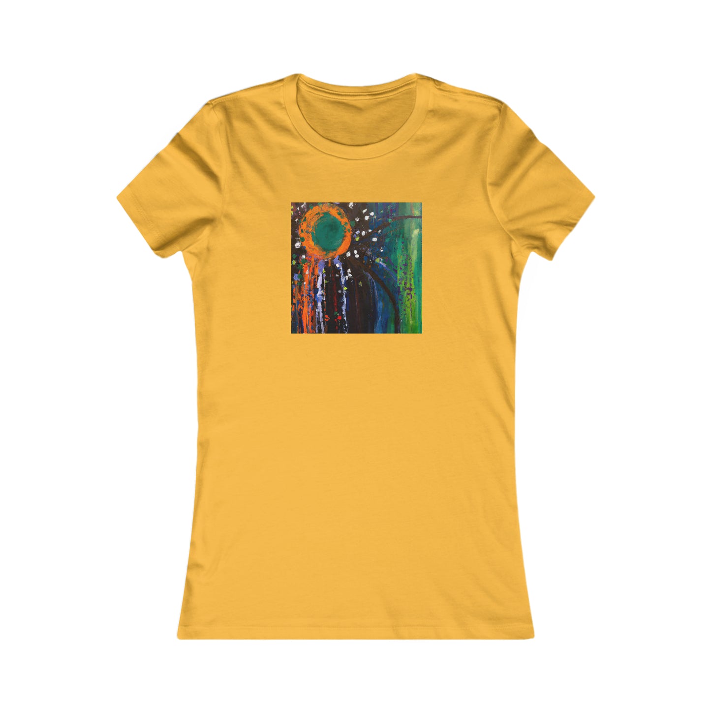 Solaris Elementum - Chlorine, Abstractly - Ladies' Cut Tee