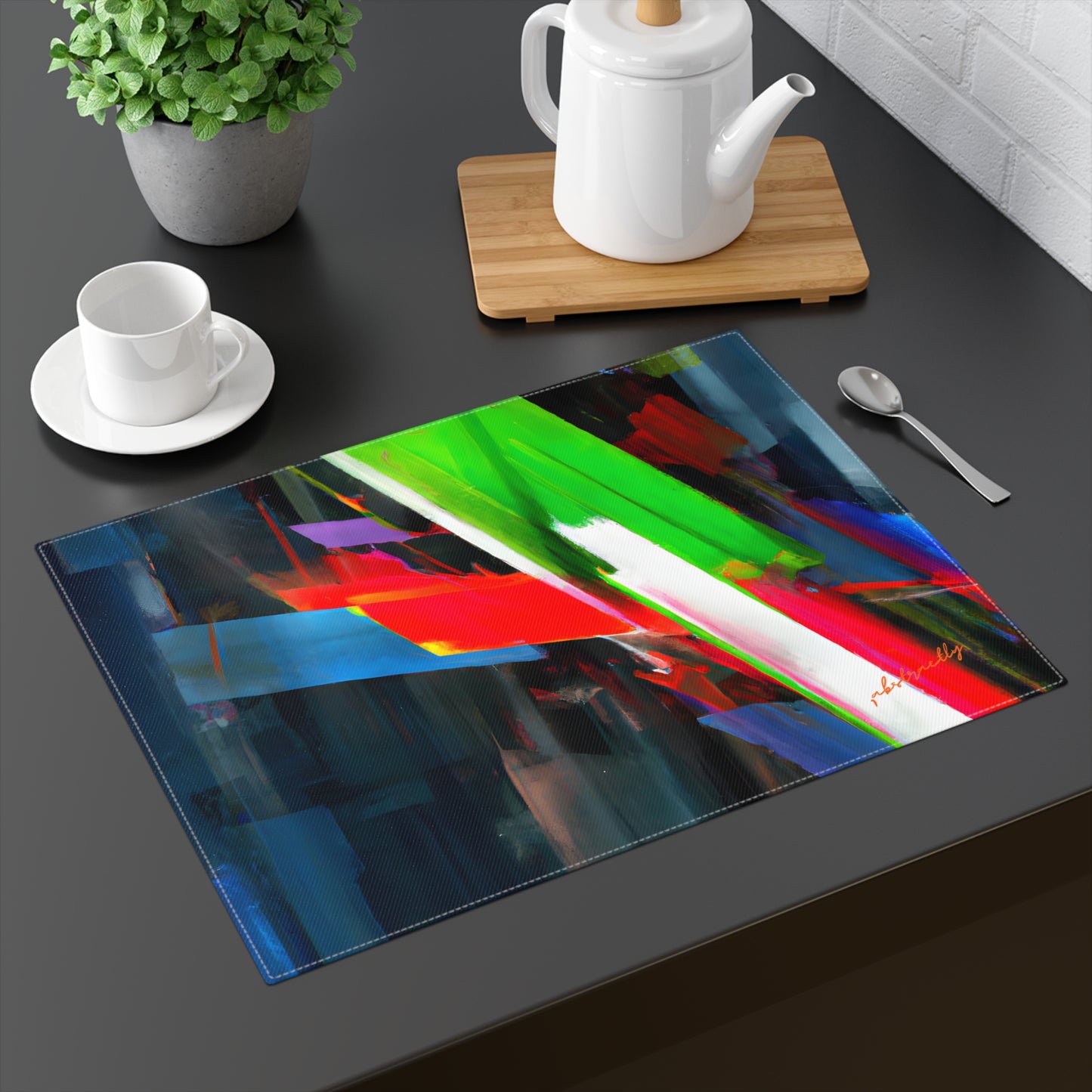 Perry Dennington - Strong Force, Abstractly - Placemat