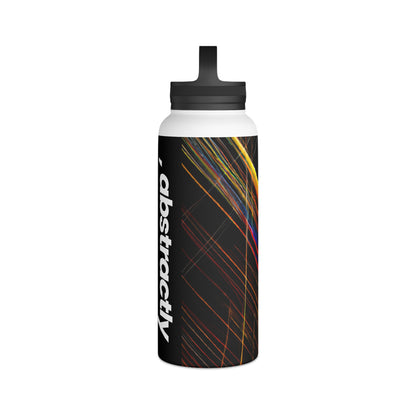 Marion Huxley - Electric Force, Abstractly - Stainless Steel Water Bottle