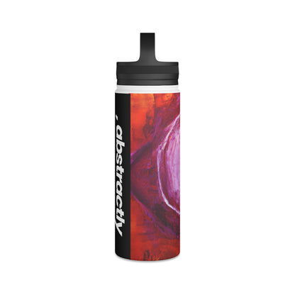 Quazarium Crystalite - Vanadium, Abstractly - Stainless Steel Water Bottle