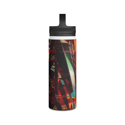 Miles Jefferson - Electromagnetic Force, Abstractly - Stainless Steel Water Bottle