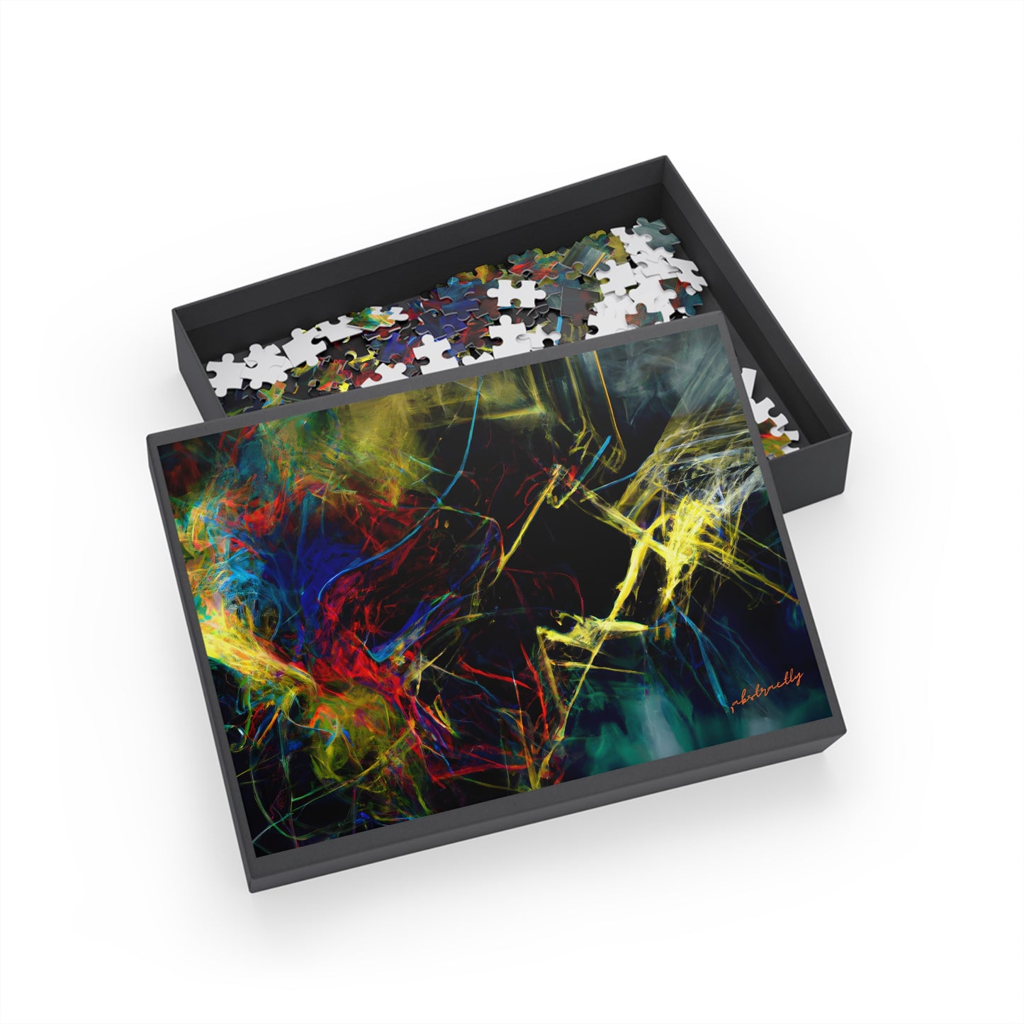 Connie Valdez - Electric Force, Abstractly - Puzzle