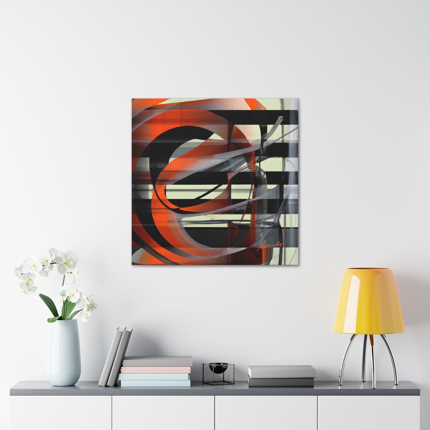 Lena Norberg - Spring Force, Abstractly - Canvas