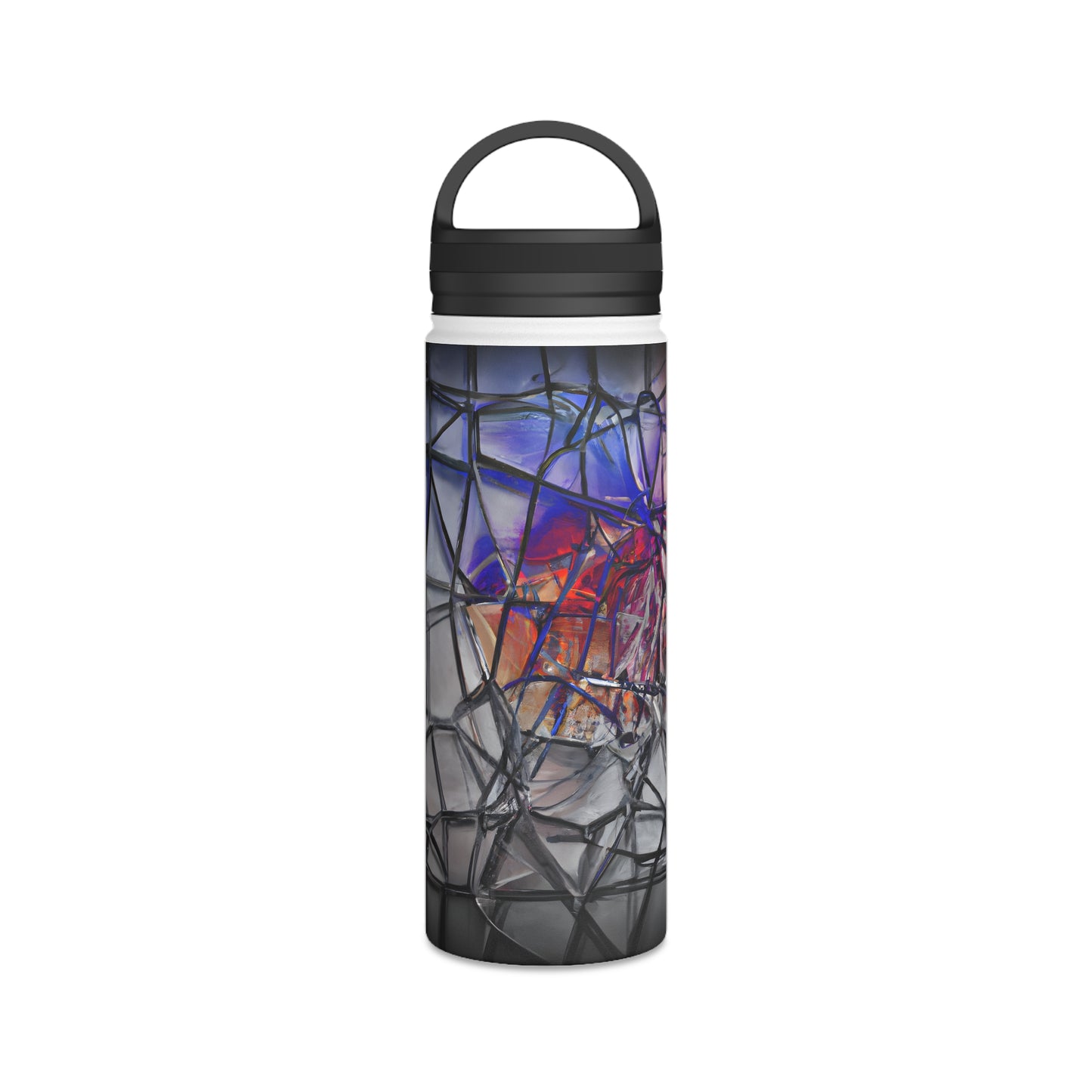 Elise Harrington - Tension Force, Abstractly - Stainless Steel Water Bottle