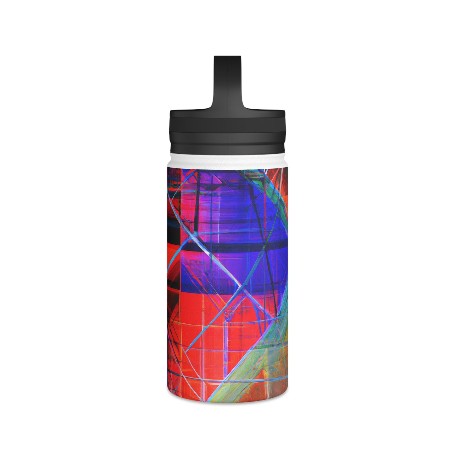 Isabella Rutherford - Gravity Force, Abstractly - Stainless Steel Water Bottle