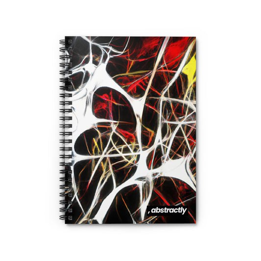 Beatrice Coleman - Electric Force, Abstractly - Spiral Notebook