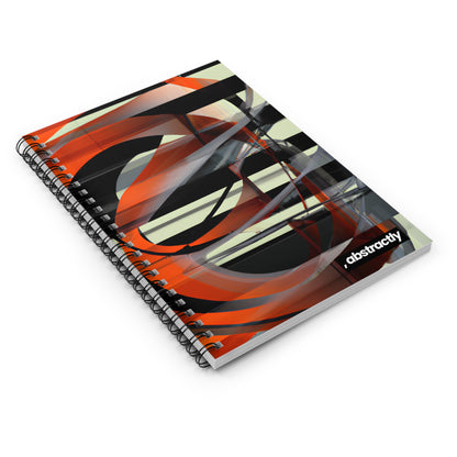 Lena Norberg - Spring Force, Abstractly - Spiral Notebook