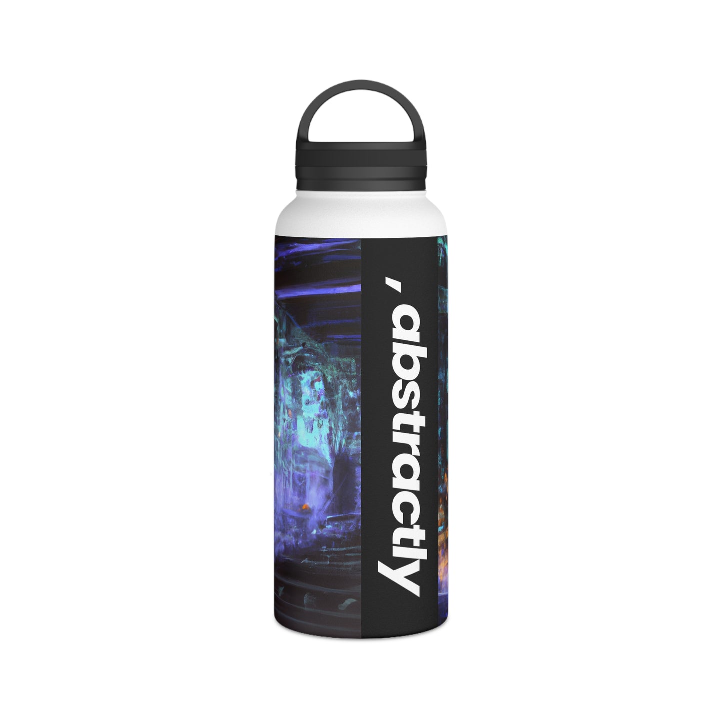 Crescent Capital - Capital, Abstractly - Stainless Steel Water Bottle