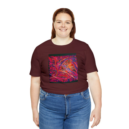 Solarian Crystal Prism - Neon, Abstractly - Tee