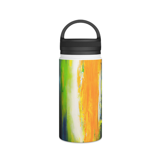 Aetherium Oxide - Fluorine, Abstractly - Stainless Steel Water Bottle