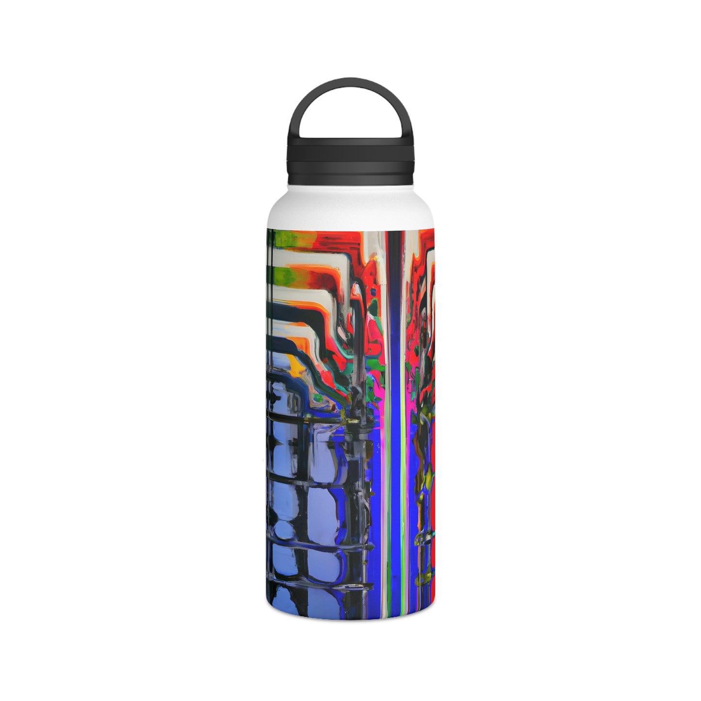 Leonardo Winterbourne - Strong Force, Abstractly - Stainless Steel Water Bottle