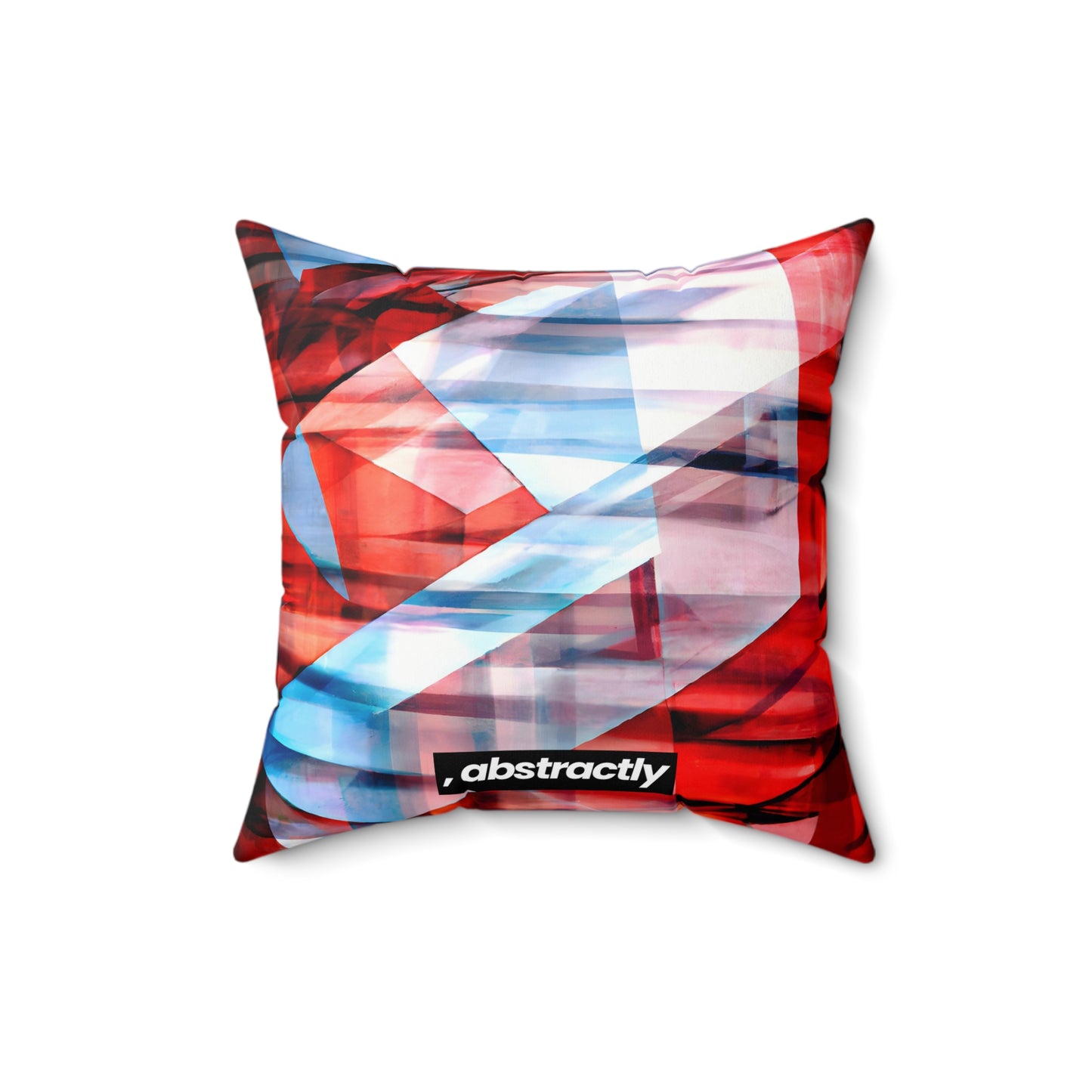 Maxwell Chamberlain - Applied Force, Abstractly - Faux Suede Throw Pillow