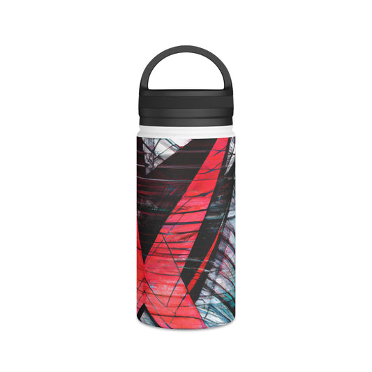 Caroline Burnett - Electric Force, Abstractly - Stainless Steel Water Bottle