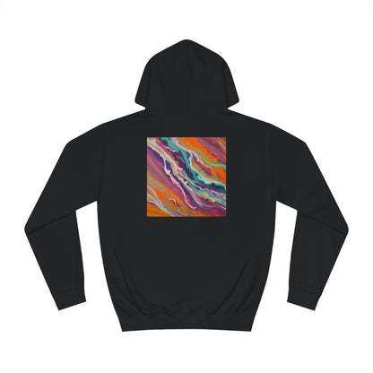 Gustavine Crystalidian - Chemistry, Abstractly - Hoodie