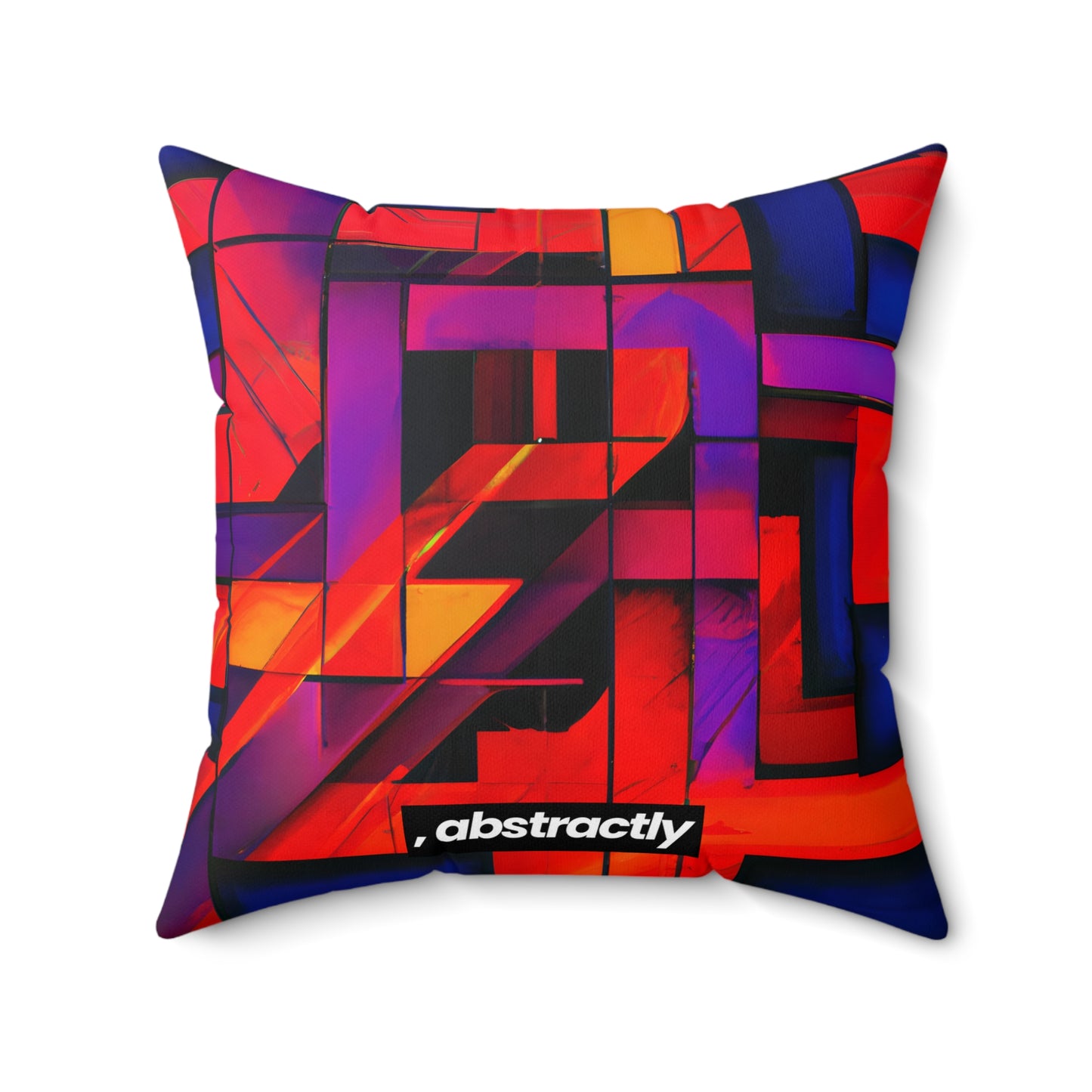 Theodore Kirchhoff - Normal Force, Abstractly - Faux Suede Throw Pillow