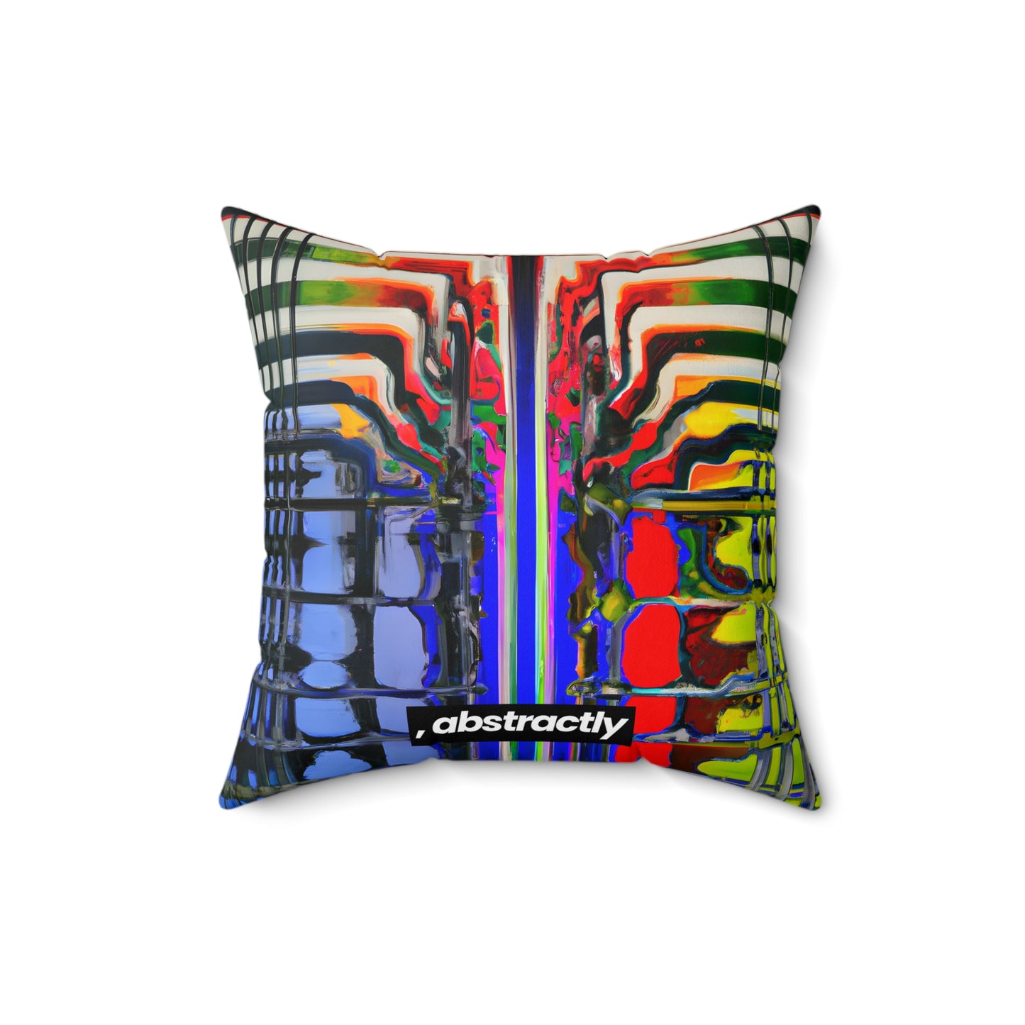 Leonardo Winterbourne - Strong Force, Abstractly - Faux Suede Throw Pillow