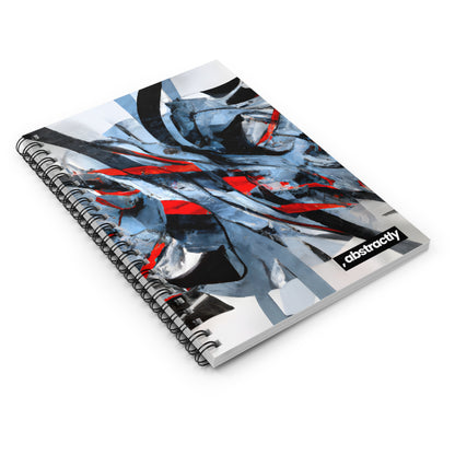 Elizabeth Rutherford - Applied Force, Abstractly - Spiral Notebook