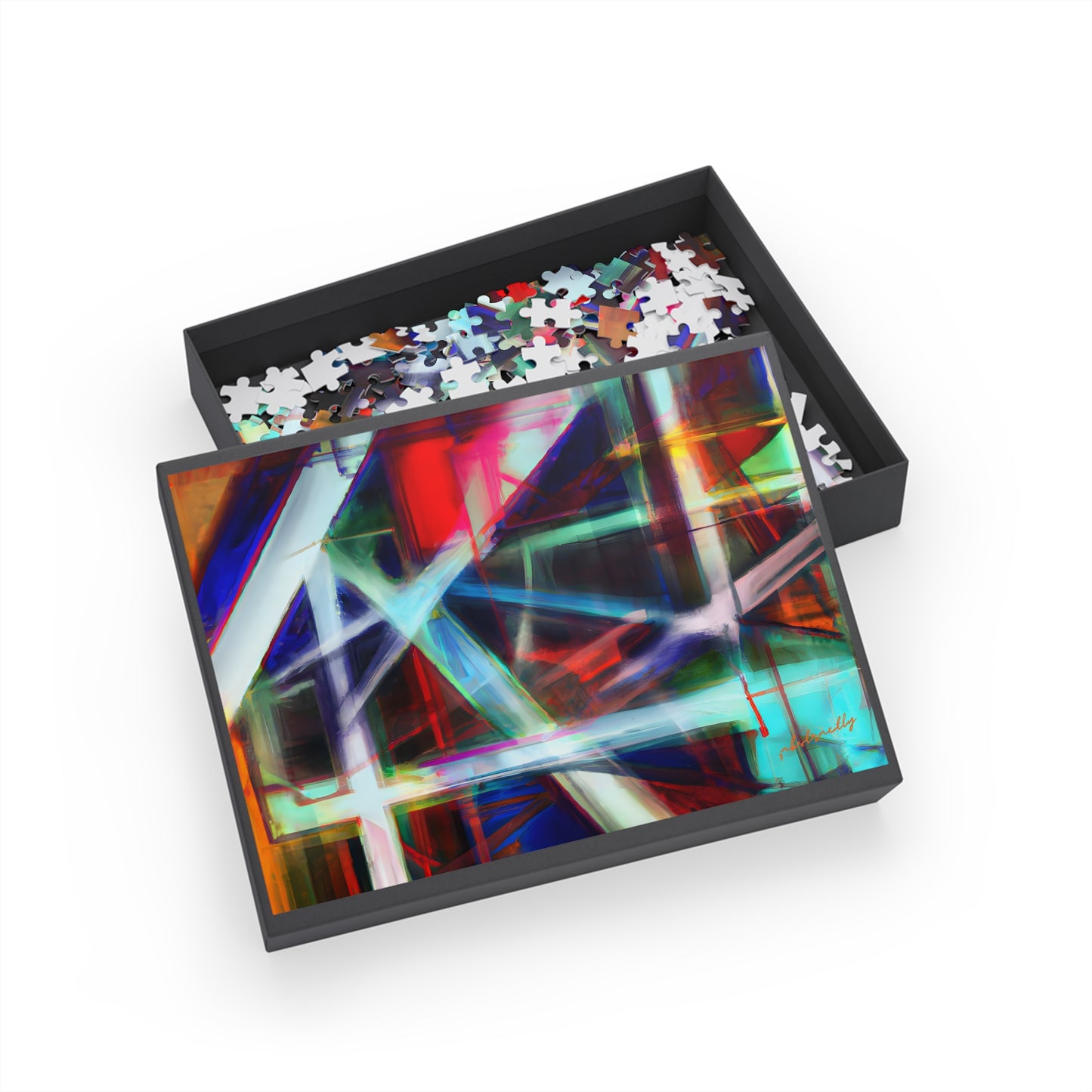 Leonard Kleinberg - Electric Force, Abstractly - Puzzle