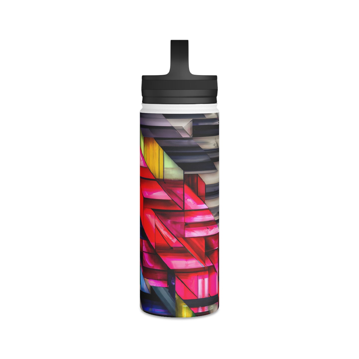 Ruth Rosenfield - Applied Force, Abstractly - Stainless Steel Water Bottle