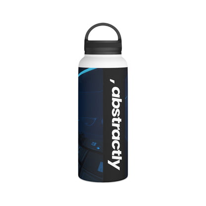 Vanguard Intellect - Debit, Abstractly - Stainless Steel Water Bottle