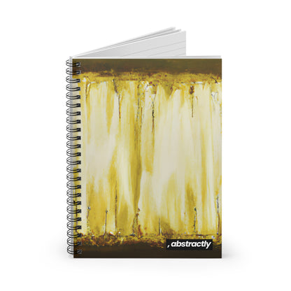 Quantum Celestial Isotope - Sodium, Abstractly - Spiral Notebook