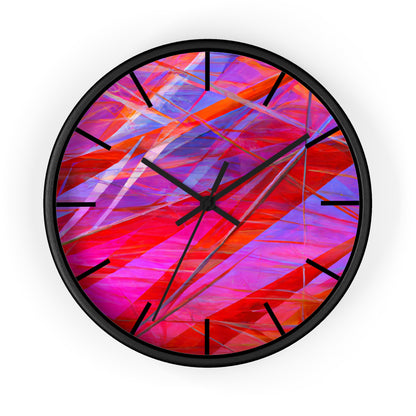 Isabel Kowalski - Air Resistance Force, Abstractly - Wall Clock