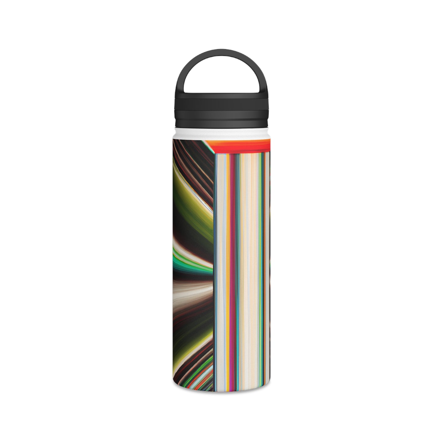 Ingrid Hartmann - Magnetic Force, Abstractly - Stainless Steel Water Bottle