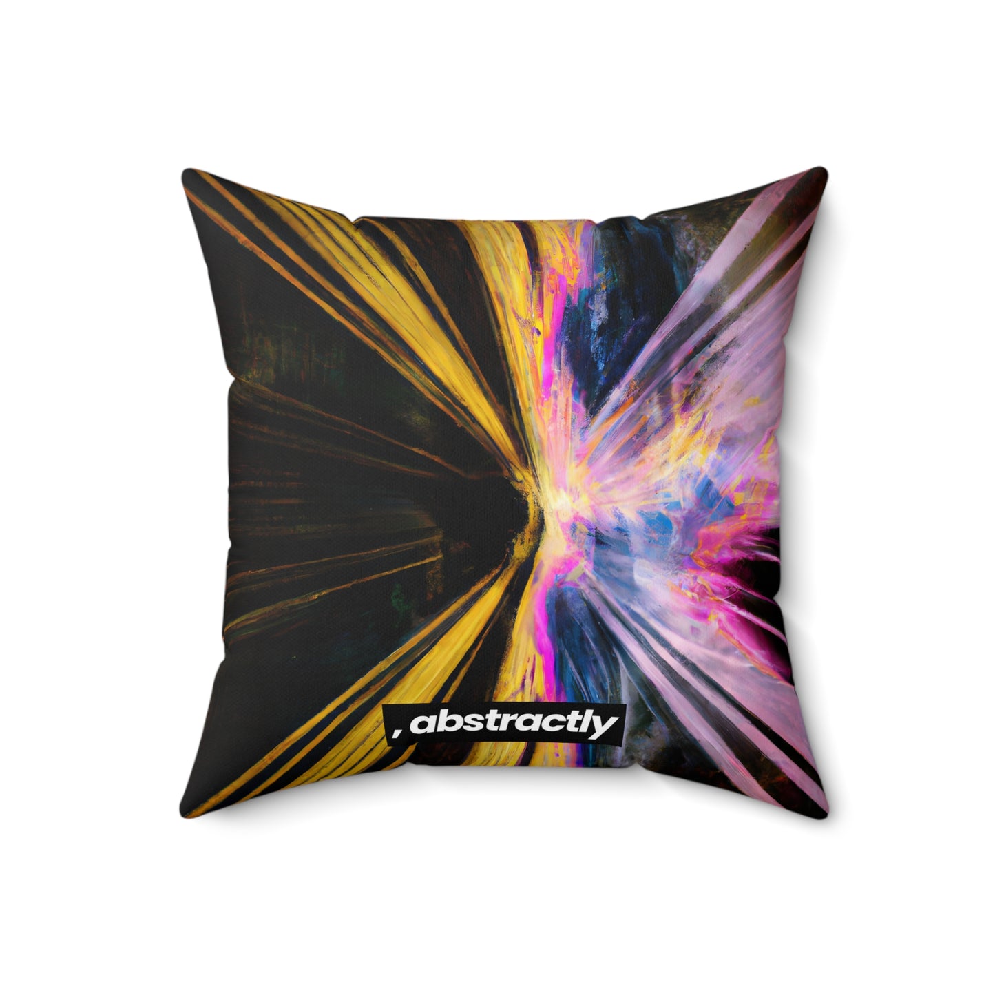 Dorothy Westfall - Electromagnetic Force, Abstractly - Faux Suede Throw Pillow