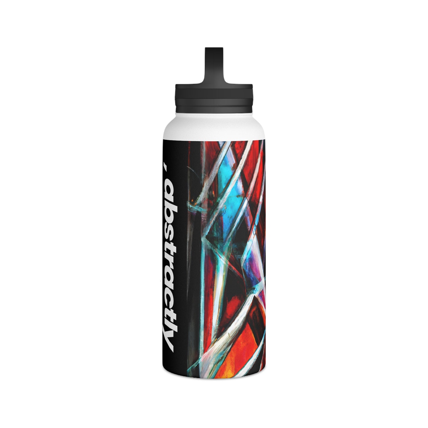 Cecilia Hartman - Electric Force, Abstractly - Stainless Steel Water Bottle