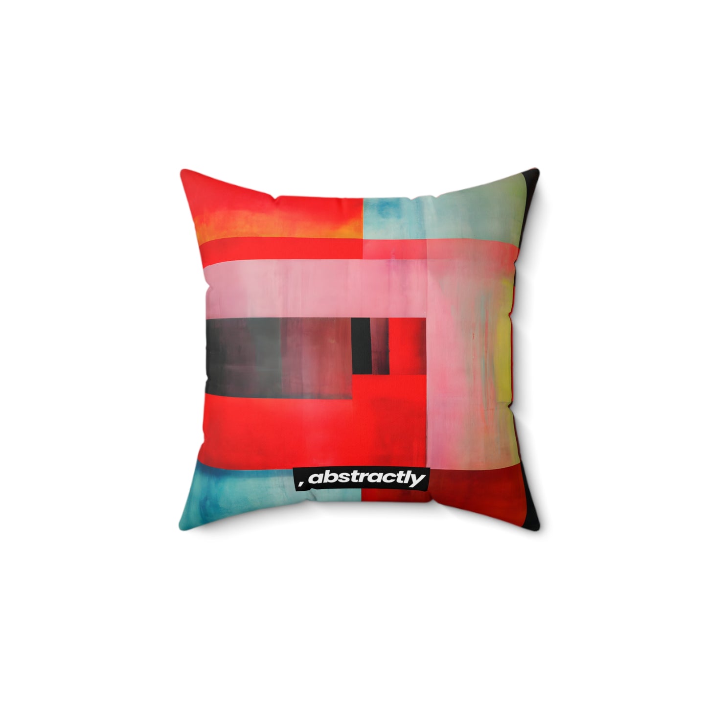 Felicity Adler - Strong Force, Abstractly - Faux Suede Throw Pillow