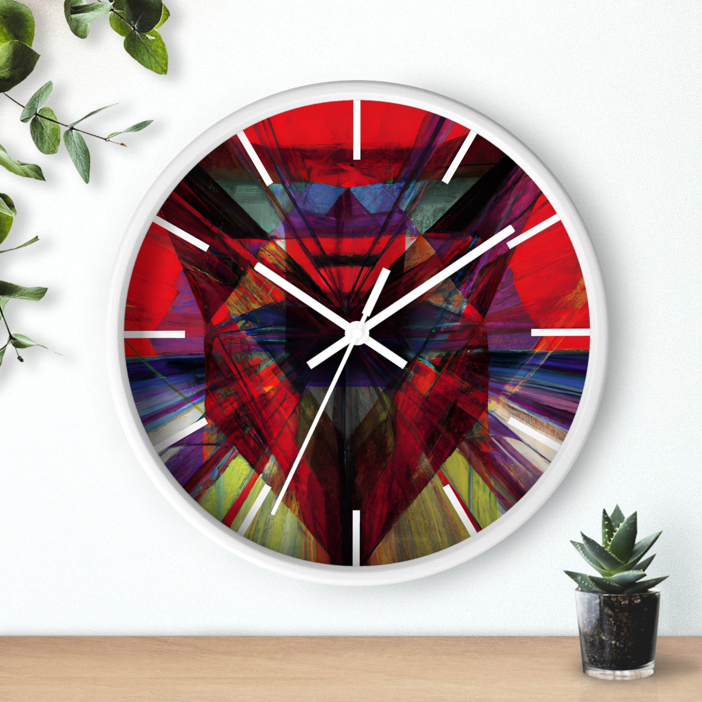 Rebecca Morland - Gravity Force, Abstractly - Wall Clock