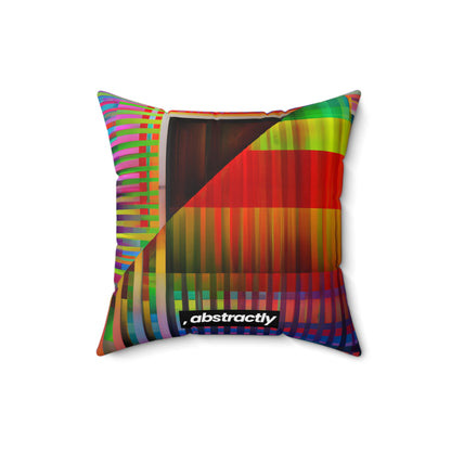 Leonard Bartels - Weak Force, Abstractly - Faux Suede Throw Pillow