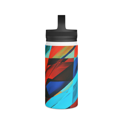 Helen Brandt - Electric Force, Abstractly - Stainless Steel Water Bottle