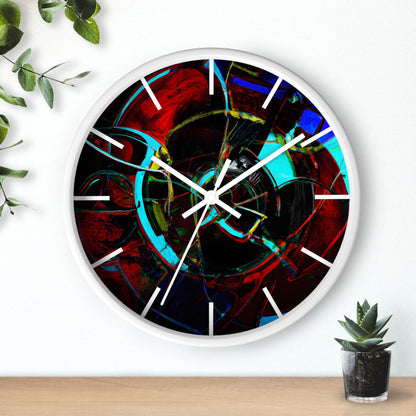 Lorena Sheffield - Electromagnetic Force, Abstractly - Wall Clock